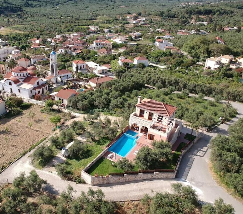 ספיליה Villa Katerina With Eco Heated Pool מראה חיצוני תמונה