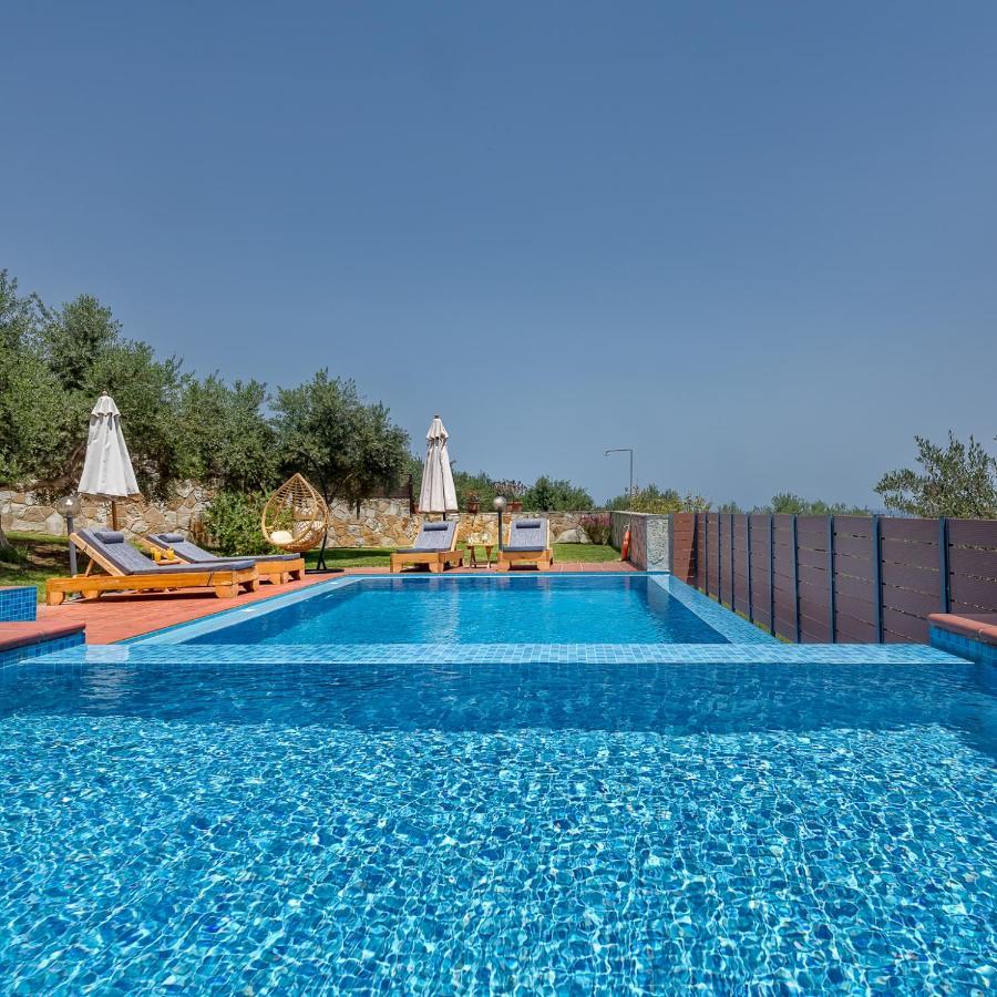 ספיליה Villa Katerina With Eco Heated Pool מראה חיצוני תמונה