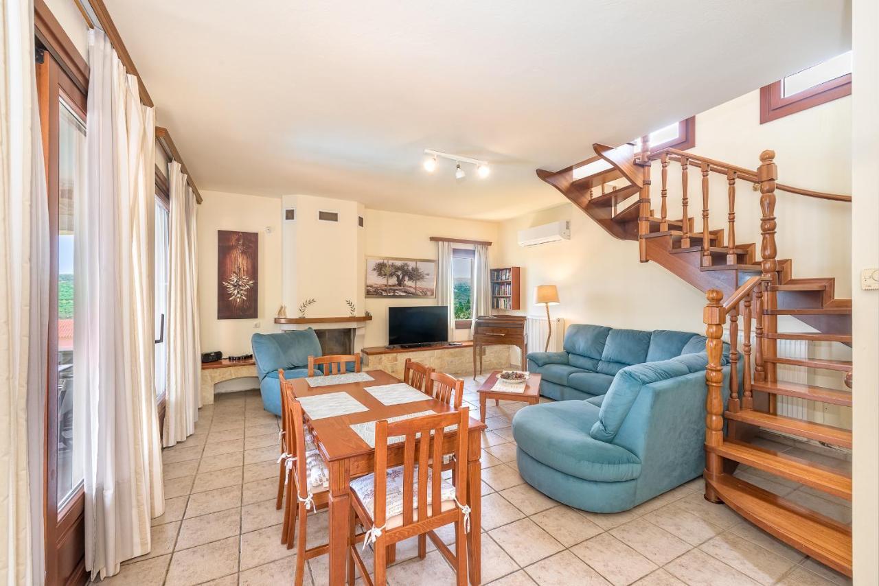 ספיליה Villa Katerina With Eco Heated Pool מראה חיצוני תמונה